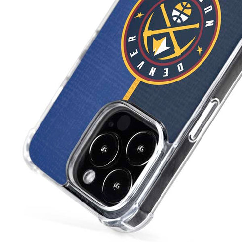 NBA Denver Nuggets Canvas iPhone 16 Pro MagSafe Case